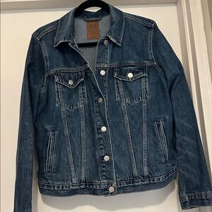 GAP Women's Classic Blue Jean Jacket
